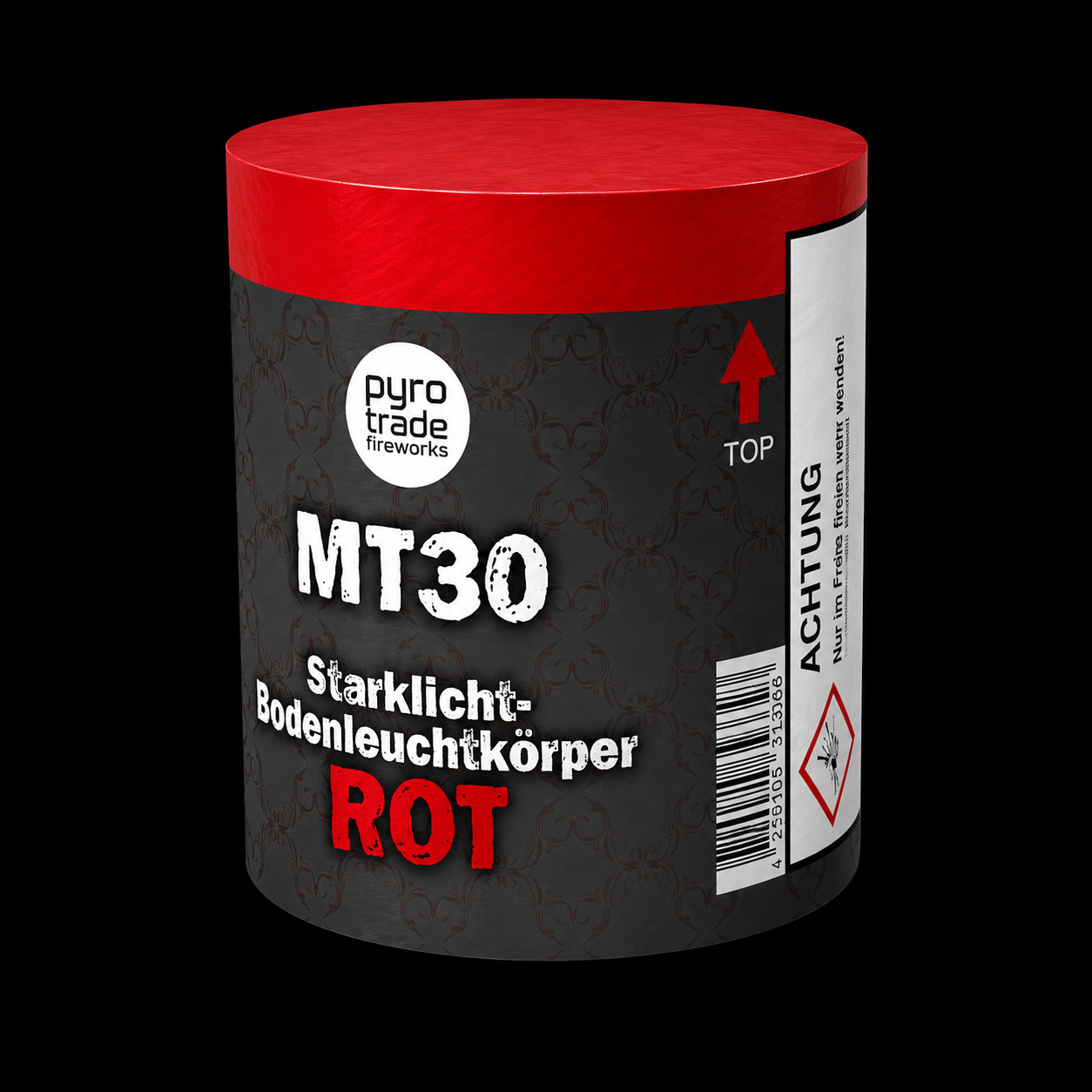 Magnesium Topf Rot Starklicht Bodenleuchtkörper
