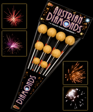 Austrian Diamonds 9 Stk