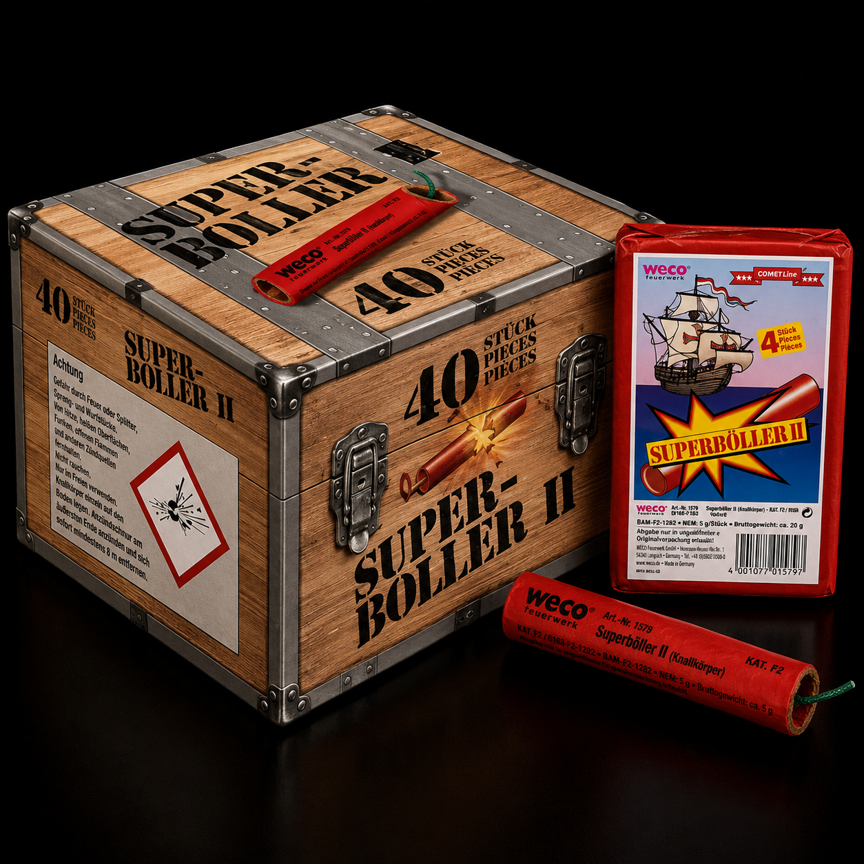 Super Böller II - 40 Stück Weco